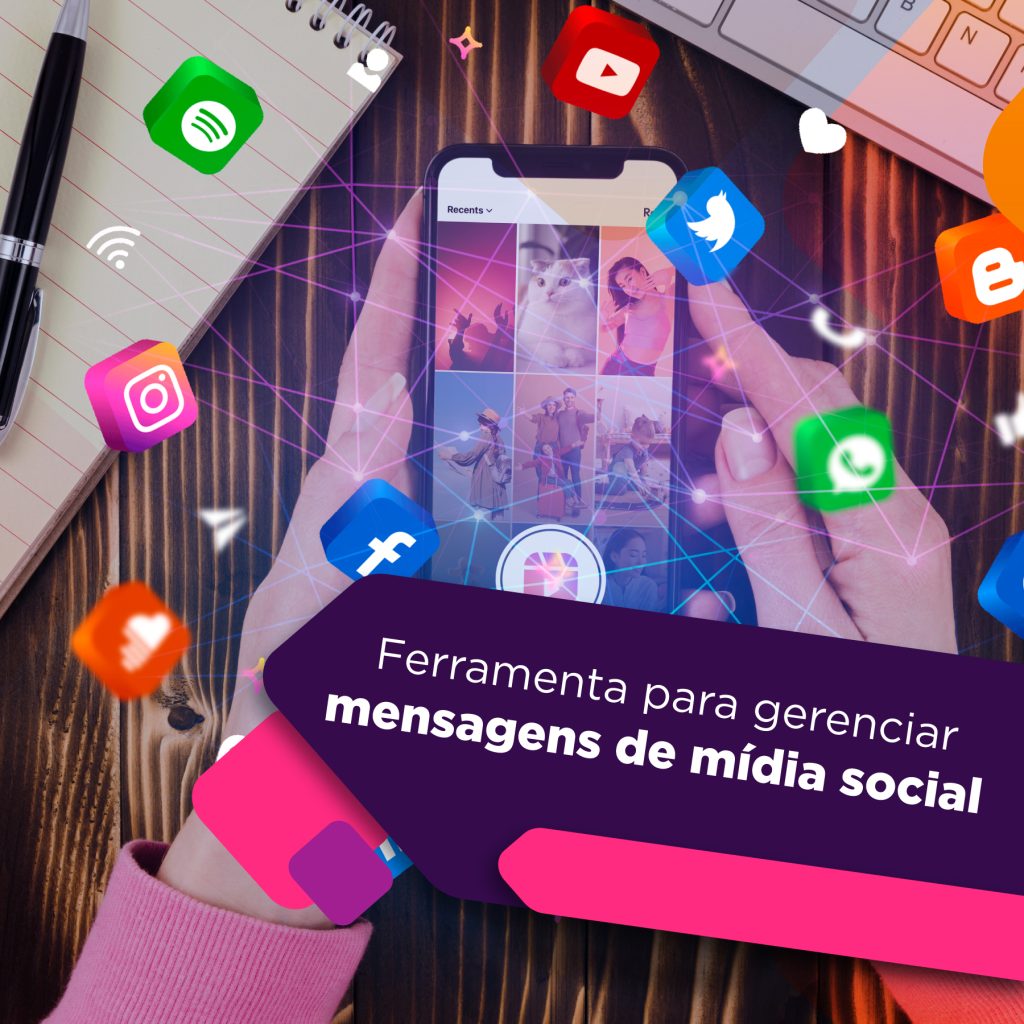 ferramenta para gerenciar mensagens de midia social