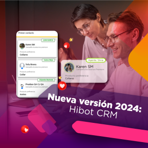 CRM Hibot nueva versión